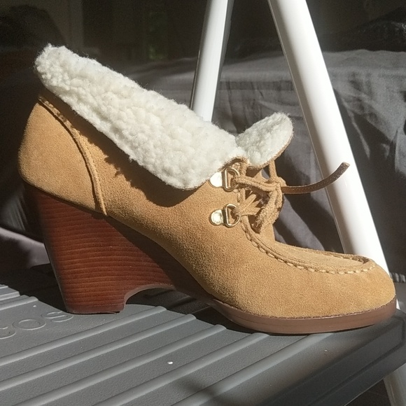 MICHAEL KORS Wedge Moccasin Booties - Picture 2 of 10